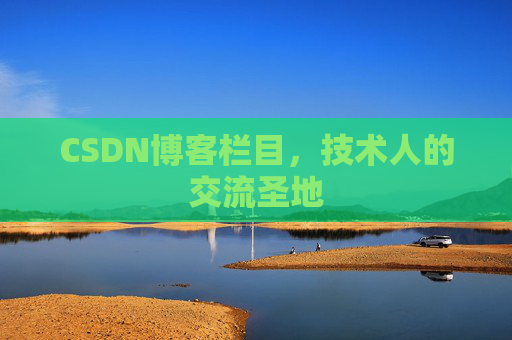 CSDN博客栏目，技术人的交流圣地